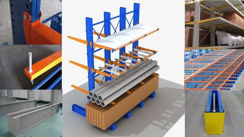 Double Sided Cantilever Racking