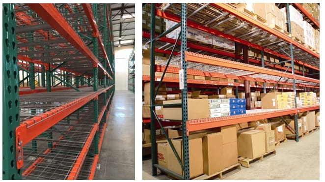 2 Inch Pitch American Standard Teardrop Pallet Rack